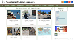 Desktop Screenshot of legion-recrute.fr